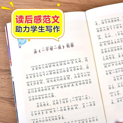 (仓发) 一千零一夜 彩图注音版 儿童文学 一二三年级课外阅读书必读世界经典文学少儿名著童话故事书 大语文系列 小学语文课外阅读经典丛书/北京教育出版社/9787552242201 商品图6