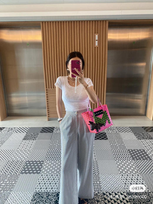 𝐌字母手工编织菜篮子 商品图11