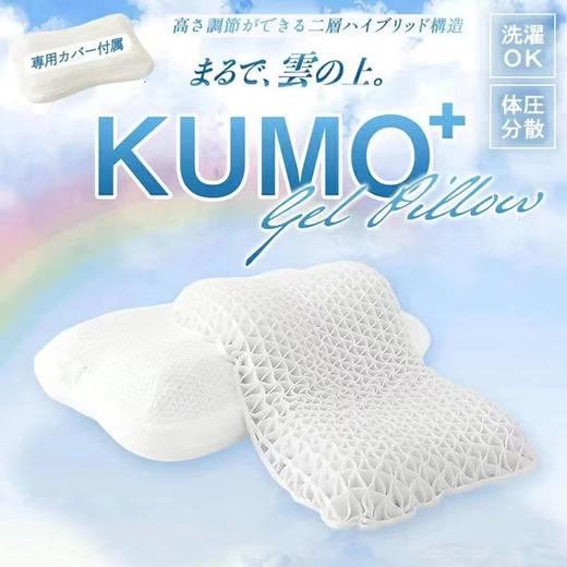 蜂窝凝胶减压坐垫枕头 减压护颈椎 缓解久坐腰背酸痛 开车居家适用 商品图0