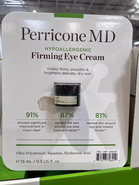 有折扣赶紧囤货，特价290元🉐推荐宝藏品牌礼裴康眼霜啦！perricone MD实其是高端低调品牌，因为折扣好这才么便宜！