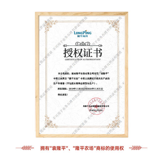 【惠州外运】袁隆平大米 壹稻茶礼盒 五常有机大米500g*2 古树黄金红茶叶50g*2 礼盒装 商品图3