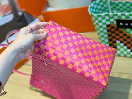 𝐌字母手工编织菜篮子 商品图5