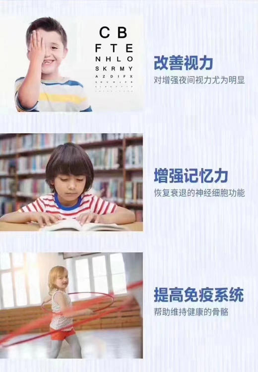 被问最多的儿童护眼保健品，终于给你们找到了[捂脸][捂脸][捂脸][捂脸]🧸GNC 儿童护眼片60粒装 适合2-12岁 商品图9