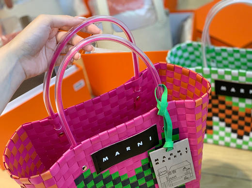 𝐌字母手工编织菜篮子 商品图3