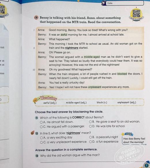 【中商原版】Athens 100 Series: Reading Elect 5 100系列 阅读选择5 2020版 小学英语阅读理解 香港教育图书 英文教辅练习题 商品图6