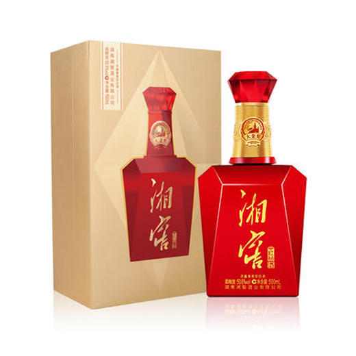 QL-湘窖.大金奖红钻 500ml 商品图0