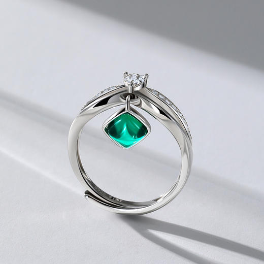 Winy925纯银同心结戒指送女友闺蜜节日生日礼物 商品图1