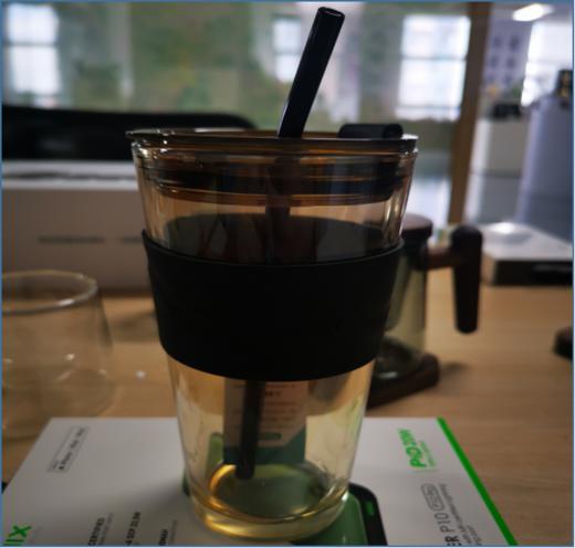 吸管便携玻璃杯 商品图0