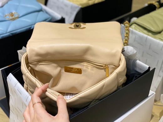 原单19bag 26cm-杏色 商品图7