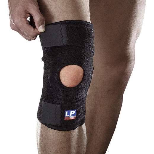 LP 758 包覆可调整护具护膝 户外骑行跑步篮足网排羽毛球运动护膝 商品图0