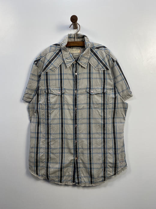 ？GUESS 格纹衬衫（XL）_VSS(XL) 商品图1