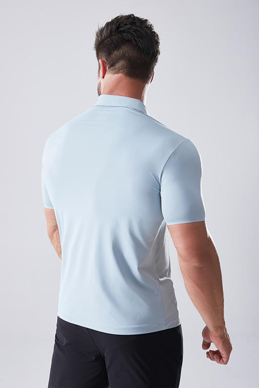 凉感防晒男士POLO T恤 商品图2