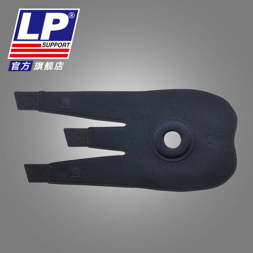 LP 758KM 透气髌骨加压束套 跑步登山健身羽网排篮球骑行防滑护膝 商品图3