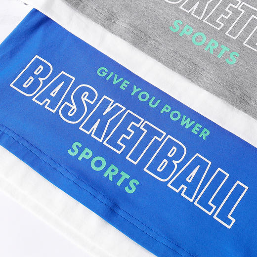 【假两件套装】【120-160】中大童男童夏款时尚运动套装俞兆林95%棉5%氨纶 商品图7