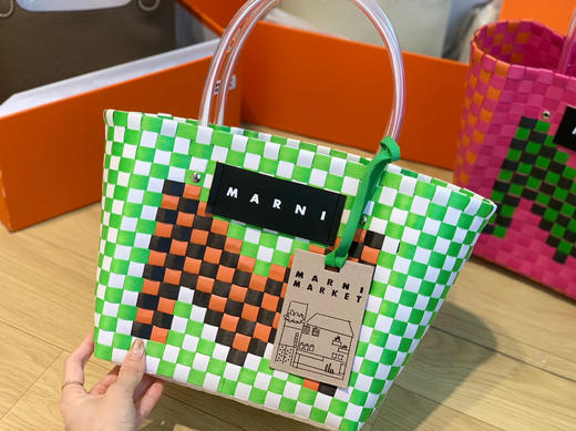 𝐌字母手工编织菜篮子 商品图8