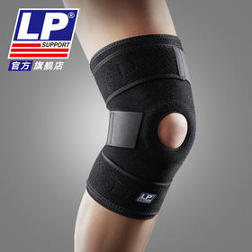 LP 758KM 透气髌骨加压束套 跑步登山健身羽网排篮球骑行防滑护膝