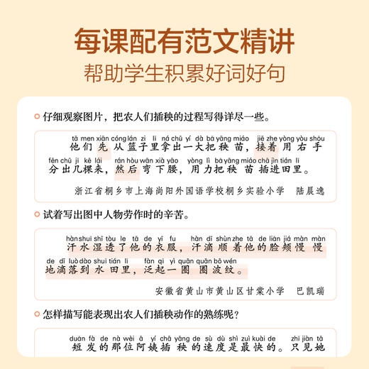 【1-2年级】学而思基本功看图写话小学语文1-2年级上、下册 商品图5