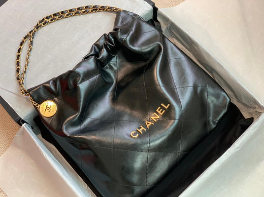 2022S春夏22 bag购物袋-黑色中号 商品图8