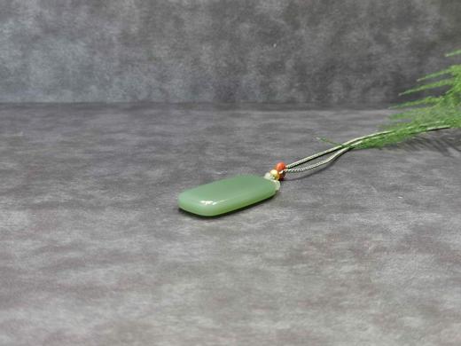 【御珠宫坊】碧玉无事牌挂件 商品图3