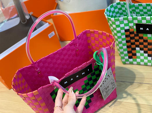 𝐌字母手工编织菜篮子 商品图8