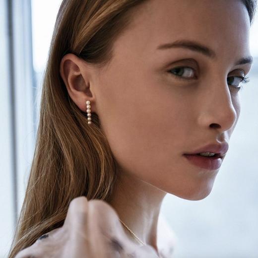 北京仓｜CHARLOTTE LEBECK-Laura-珍珠 耳环（金色）［丹麦设计师］ 商品图0