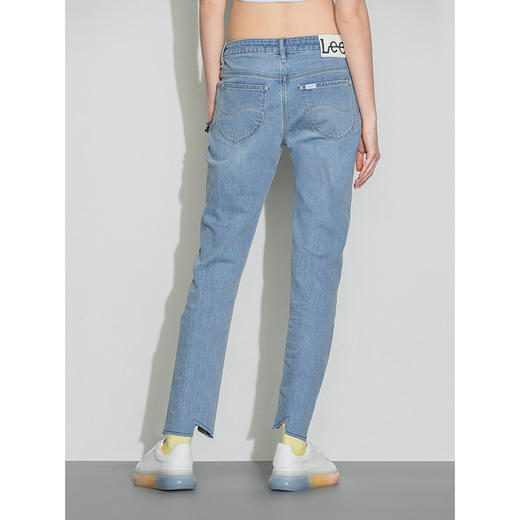 Lee商场同款401精玉透凉浅蓝女牛仔裤LWB1004016US00FA01175 商品图1