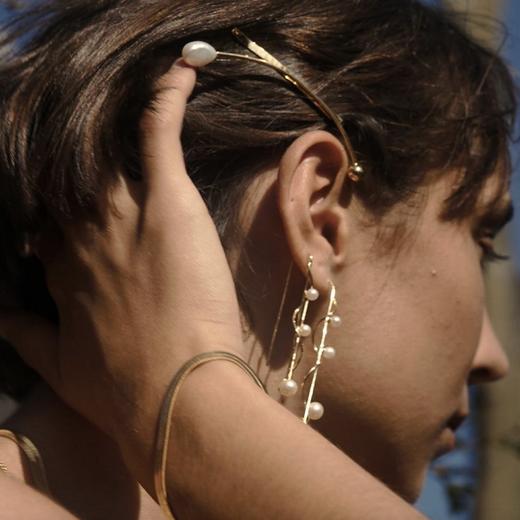 订购10周到｜CHARLOTTE LEBECK-Chiv-别针 珍珠 耳环［丹麦设计师］ 商品图6
