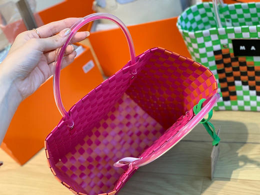 𝐌字母手工编织菜篮子 商品图4