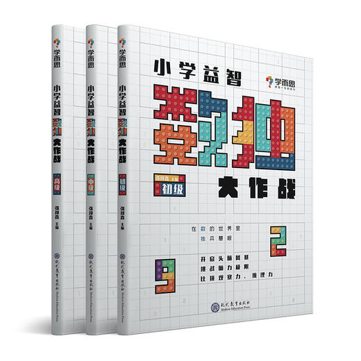 【6-12岁】小学益智数独大作战（初级+中级+高级）锻炼孩子的逻辑思维和推理能力 帮助孩子提高记忆力 商品图1