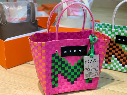 𝐌字母手工编织菜篮子 商品图9