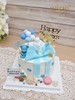 1027CAKE | 蓝色翻糖蝴蝶结  小熊 商品缩略图1