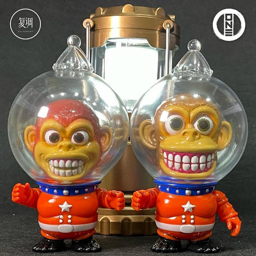 现货 壹工坊 宇宙铁猿兄弟 搪胶 商品图3