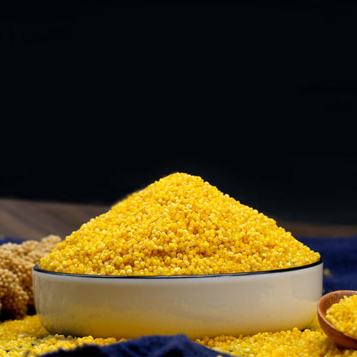 玉米兄弟5斤晋谷21号黄小米有机种植新米香糯小米粥米脂养胃粗粮 商品图5