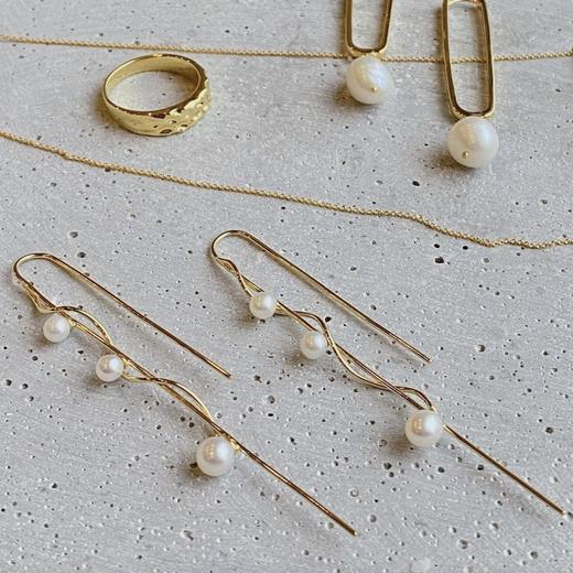 订购10周到｜CHARLOTTE LEBECK-Chiv-别针 珍珠 耳环［丹麦设计师］ 商品图5