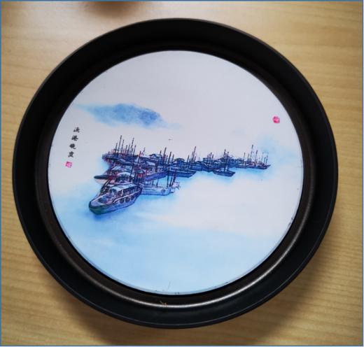 渔港晚霞壶承 商品图0