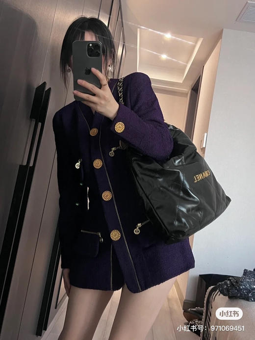 2022S春夏22 bag购物袋-黑色中号 商品图2