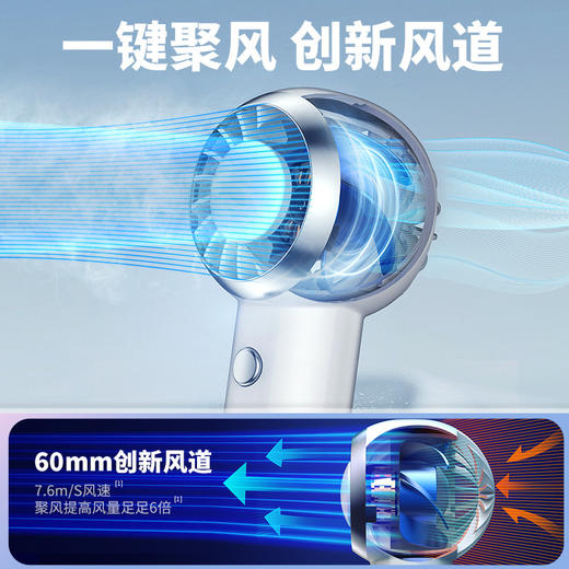 迷你涡轮手持风扇 商品图1
