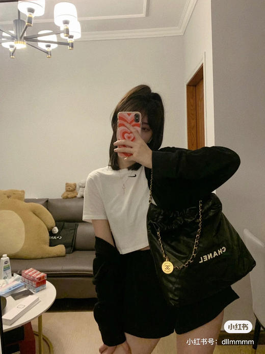 2022S春夏22 bag购物袋-黑色中号 商品图1