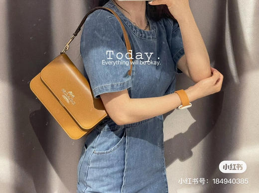 蔻家腋下包 Brynn-焦糖 商品图3