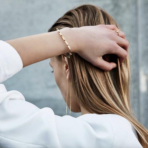 北京仓｜CHARLOTTE LEBECK-Milo-简约链式 耳线（单只）［丹麦设计师］ 商品图5