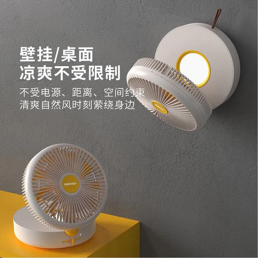 韩国大宇壁挂风扇 商品图3