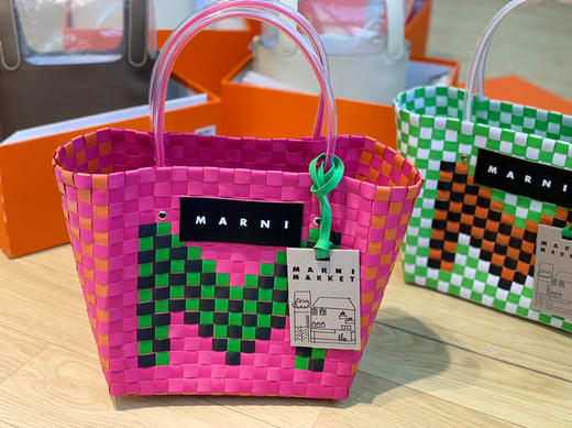 𝐌字母手工编织菜篮子 商品图7