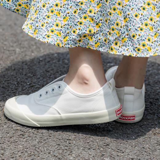 Rockfish防泼水帆布鞋|懒人一脚蹬，百搭易打理，透气舒适脚感好 商品图1
