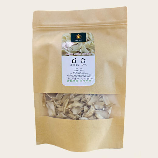 锦绣御荣牌百合干100g/袋 商品图0