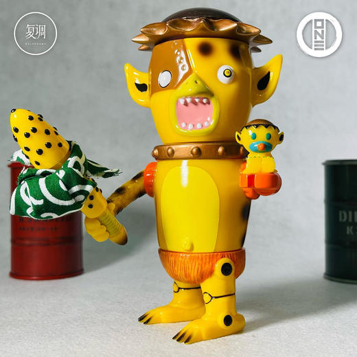 现货 壹工坊 河童 黄色 搪胶 商品图2