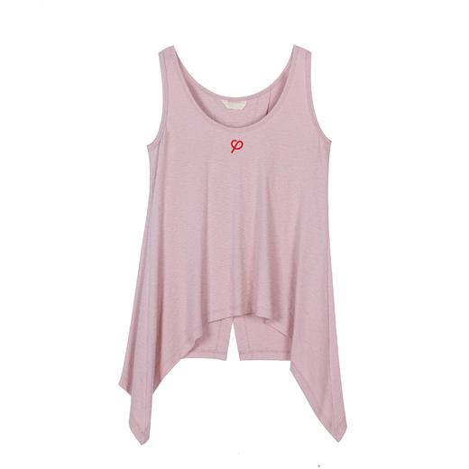 后背开衩大摆背心 商品图0