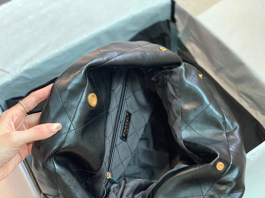 2022S春夏22 bag购物袋-黑色中号 商品图4