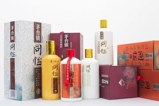 贵州茅台镇同怡酱香酒53％vol，一箱500ml*4瓶 商品图0