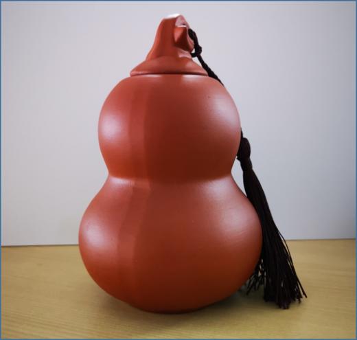 葫芦紫砂茶叶罐 商品图0