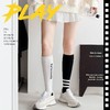 刘耕宏同款压力袜跳绳小腿肌能压缩袜女运动网红袜跑步健身长筒袜 商品缩略图5
